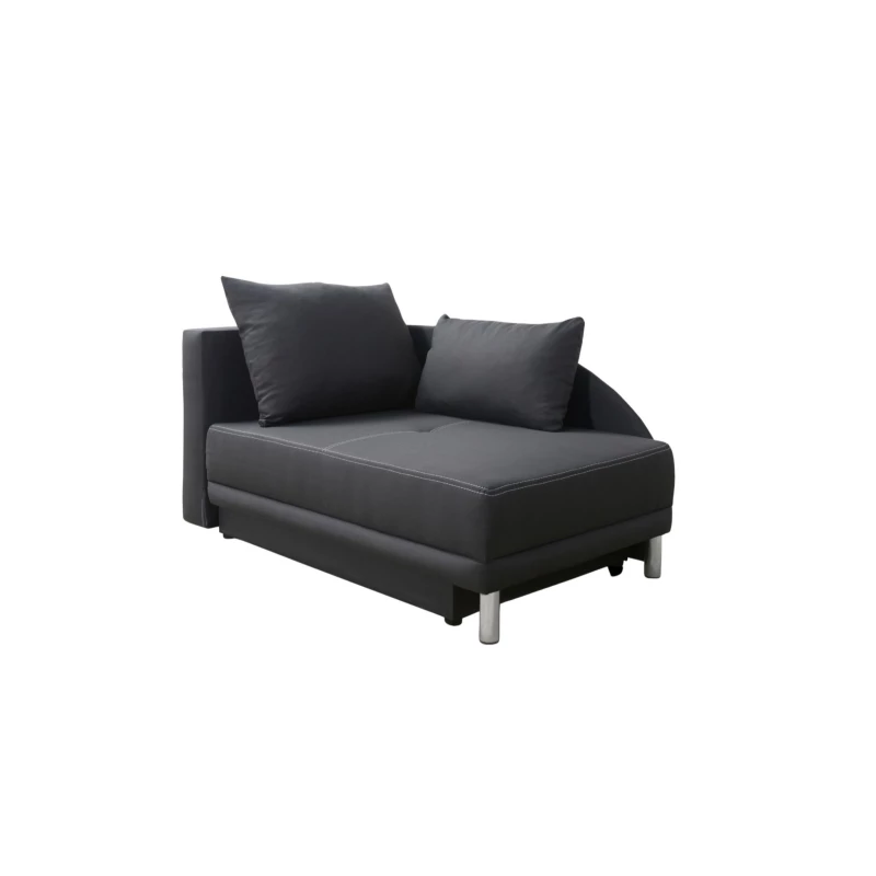 Kinderschlafsofa ANASTAZJA - grau, links
