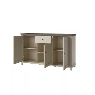 EROL Kommode – Beige/Dunin-Eiche