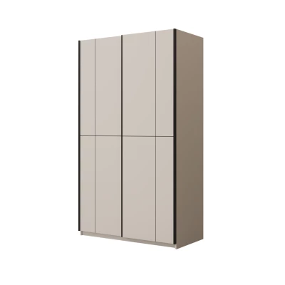 Kleiderschrank 120 cm DEVORAH mit Schiebetüren - Kaschmir