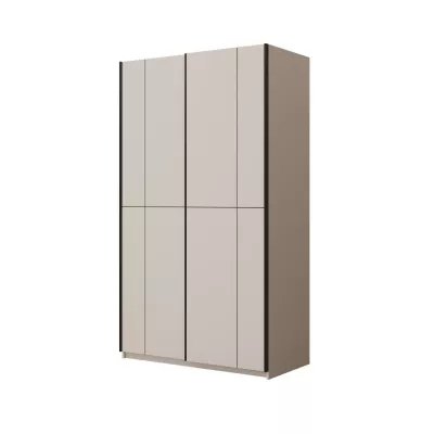 Kleiderschrank 120 cm DEVORAH mit Schiebetüren - Kaschmir