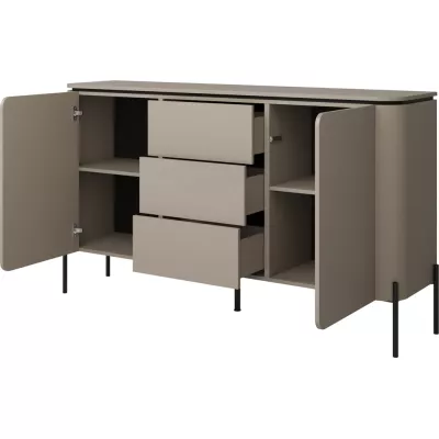 Kombinierte Kommode CARINE - beige