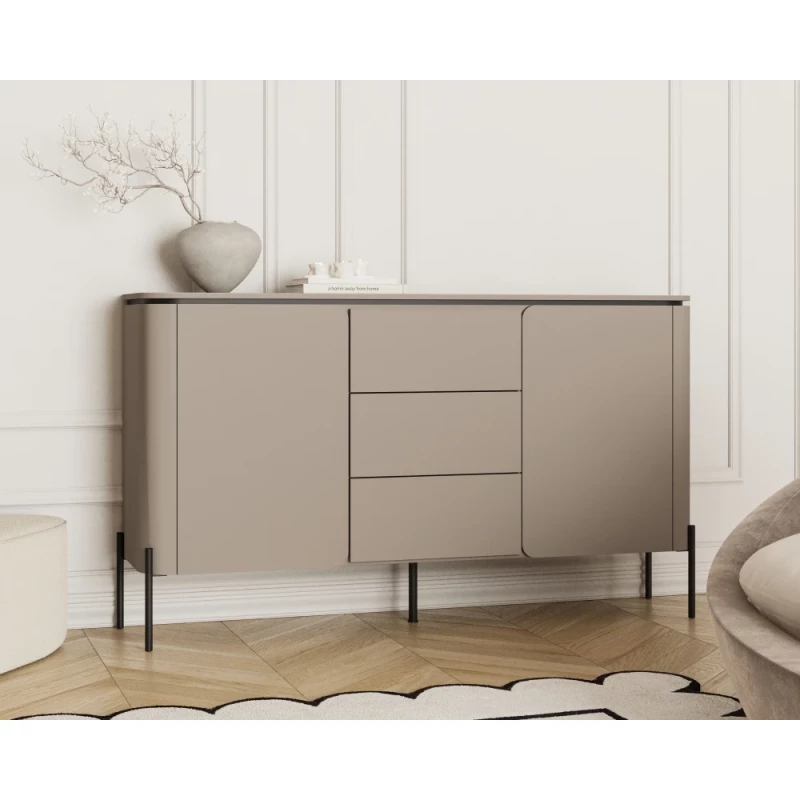 Kombinierte Kommode CARINE - beige