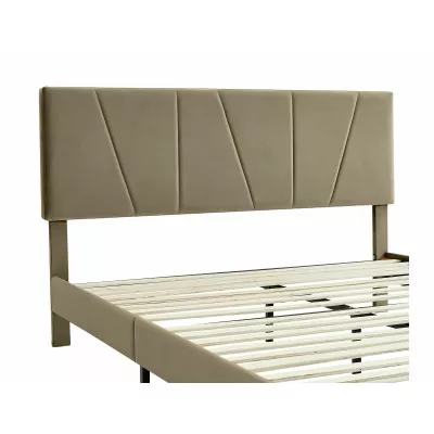 Doppelbett mit Polsterung 160x200 ARLETTE - beige