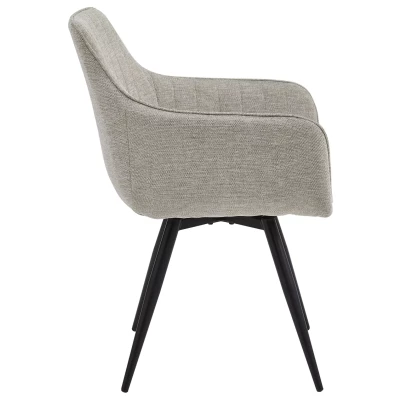 Esszimmerstuhl OTO – beige/schwarz