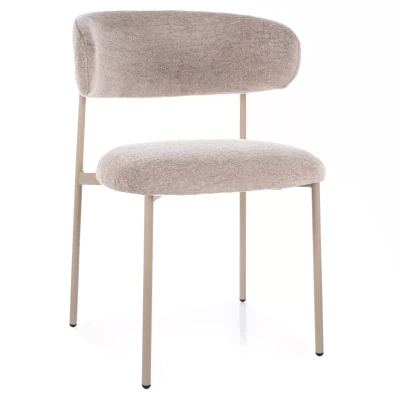 Gepolsterter Esszimmerstuhl DOMENICA 1 - beige / kaschmir