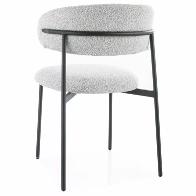 DOMENICA 2 Polsterstuhl für Esszimmer - beige/schwarz