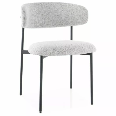 DOMENICA 2 Polsterstuhl für Esszimmer - beige/schwarz