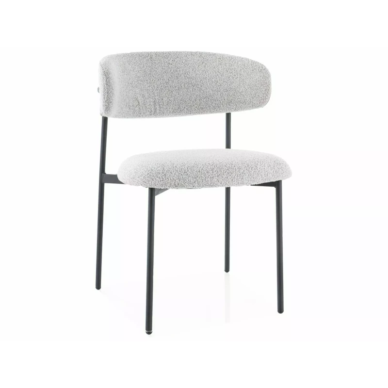 DOMENICA 2 Polsterstuhl für Esszimmer - beige/schwarz