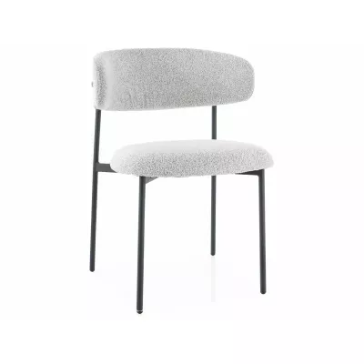 DOMENICA 2 Polsterstuhl für Esszimmer - beige/schwarz
