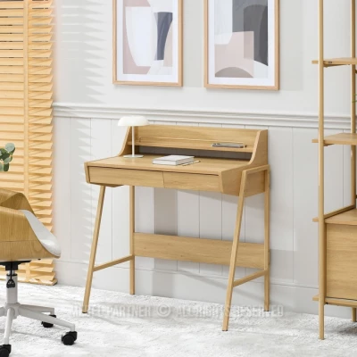 Minimalistischer Schreibtisch RENO - Eiche