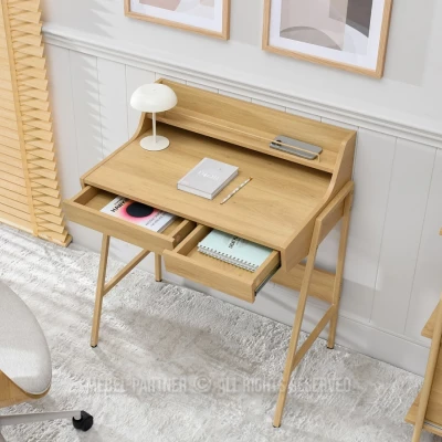 Minimalistischer Schreibtisch RENO - Eiche