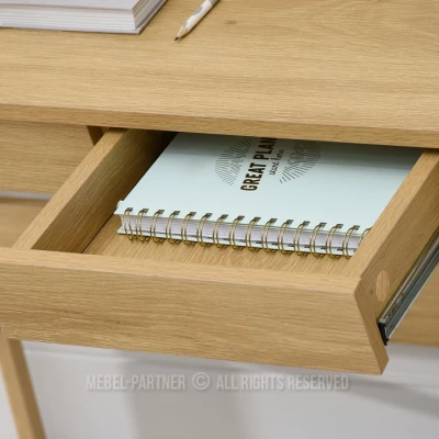 Minimalistischer Schreibtisch RENO - Eiche
