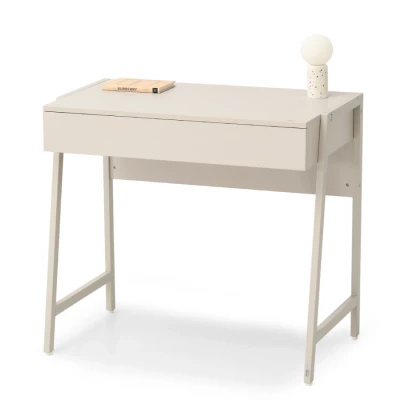 Schreibtisch mit Schublade ARGI - creme