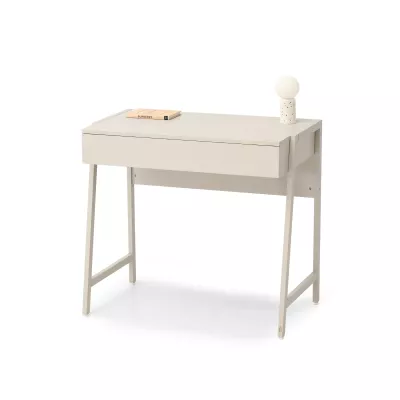 Schreibtisch mit Schublade ARGI - creme