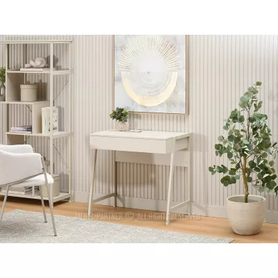 Schreibtisch mit Schublade ARGI - creme