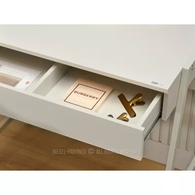 Schreibtisch mit Schublade ARGI - creme
