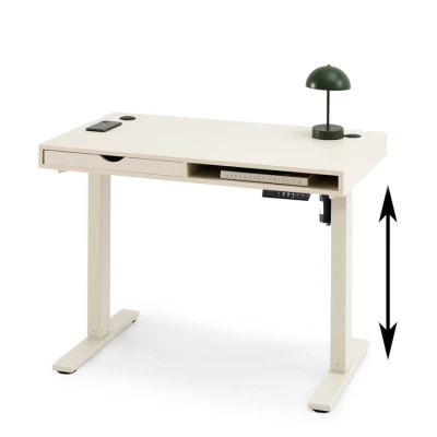 Schreibtisch 100 HESOL - creme