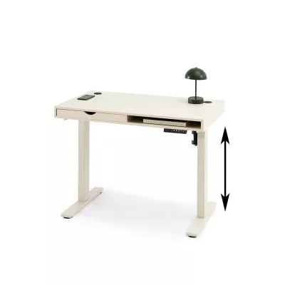 Schreibtisch 100 HESOL - creme