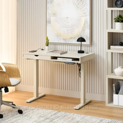 Schreibtisch 100 HESOL - creme