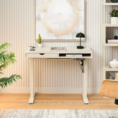 Schreibtisch 100 HESOL - creme