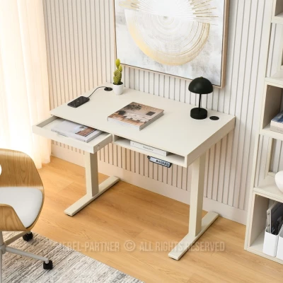 Schreibtisch 100 HESOL - creme