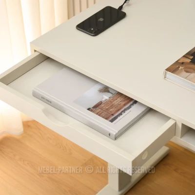 Schreibtisch 100 HESOL - creme