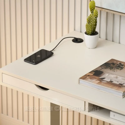 Schreibtisch 100 HESOL - creme