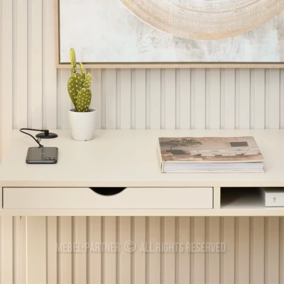 Schreibtisch 100 HESOL - creme