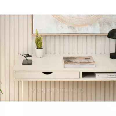 Schreibtisch 100 HESOL - creme