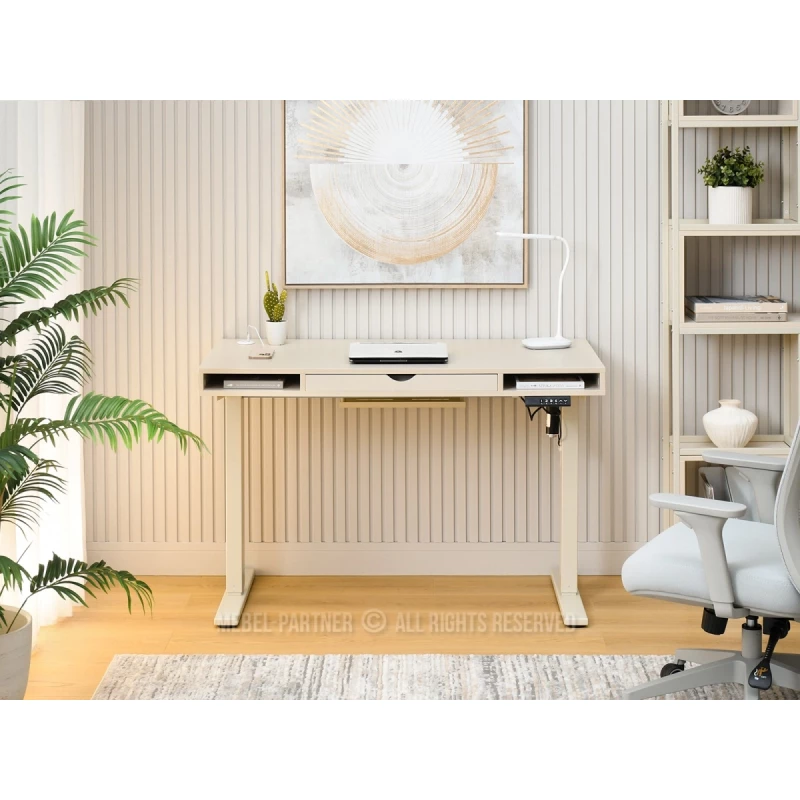 Arbeitstisch 120 HESOL - Creme
