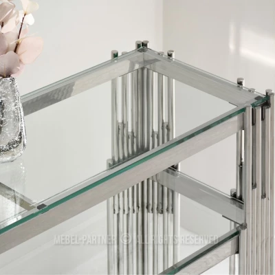 Luxuriöser Konsolentisch ACHIM – Silber