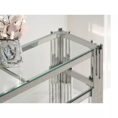 Luxuriöser Konsolentisch ACHIM – Silber