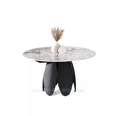 Designer-Esstisch BAWER – grau/schwarz