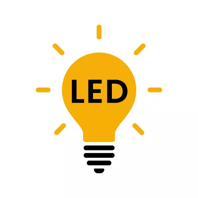 2er Set LED-Beleuchtung für Breitvitrine GORDO