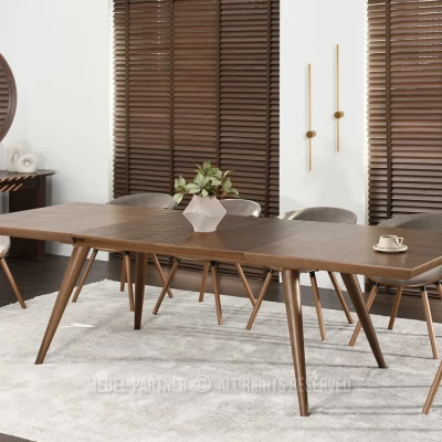 Esstisch 160(260)x100 HARLY - Walnuss