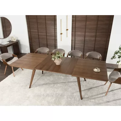 Esstisch 160(260)x100 HARLY - Walnuss