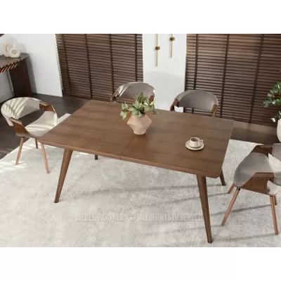 Esstisch 160(260)x100 HARLY - Walnuss