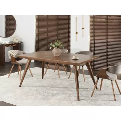 Esstisch 160(260)x100 HARLY - Walnuss
