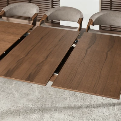 Esstisch 160(260)x100 HARLY - Walnuss