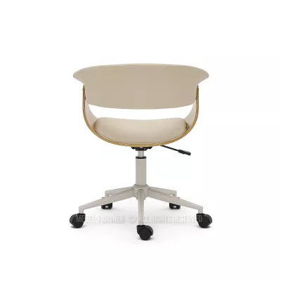 Drehstuhl DARLYN – beige/eiche