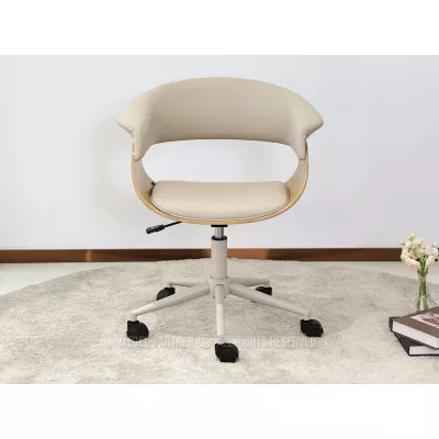 Drehstuhl DARLYN – beige/eiche