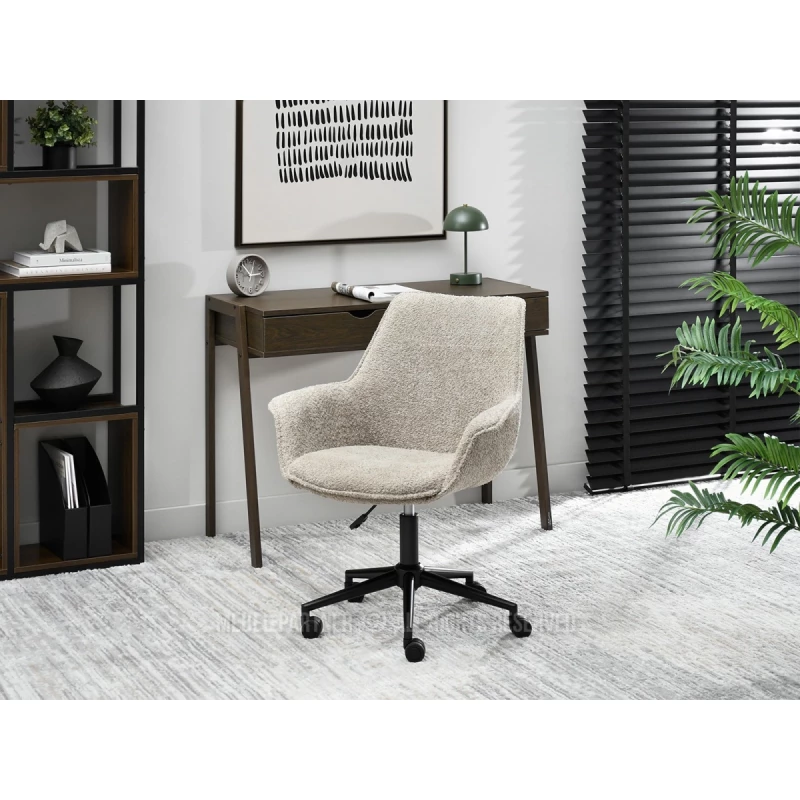 ARACELY Drehstuhl - beige / schwarz