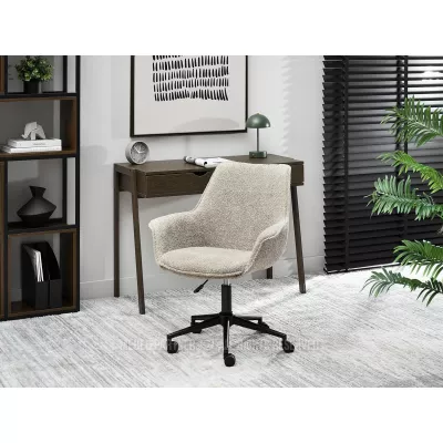 ARACELY Drehstuhl - beige / schwarz