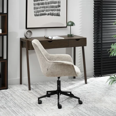 ARACELY Drehstuhl - beige / schwarz
