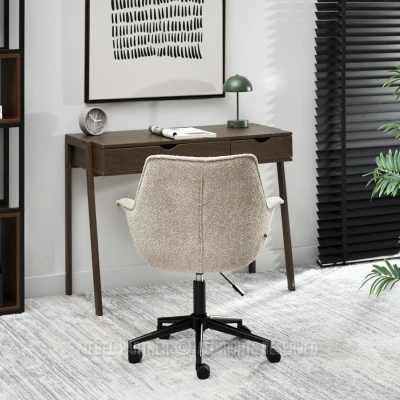 ARACELY Drehstuhl - beige / schwarz