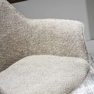 ARACELY Drehstuhl - beige / schwarz