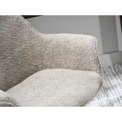 ARACELY Drehstuhl - beige / schwarz