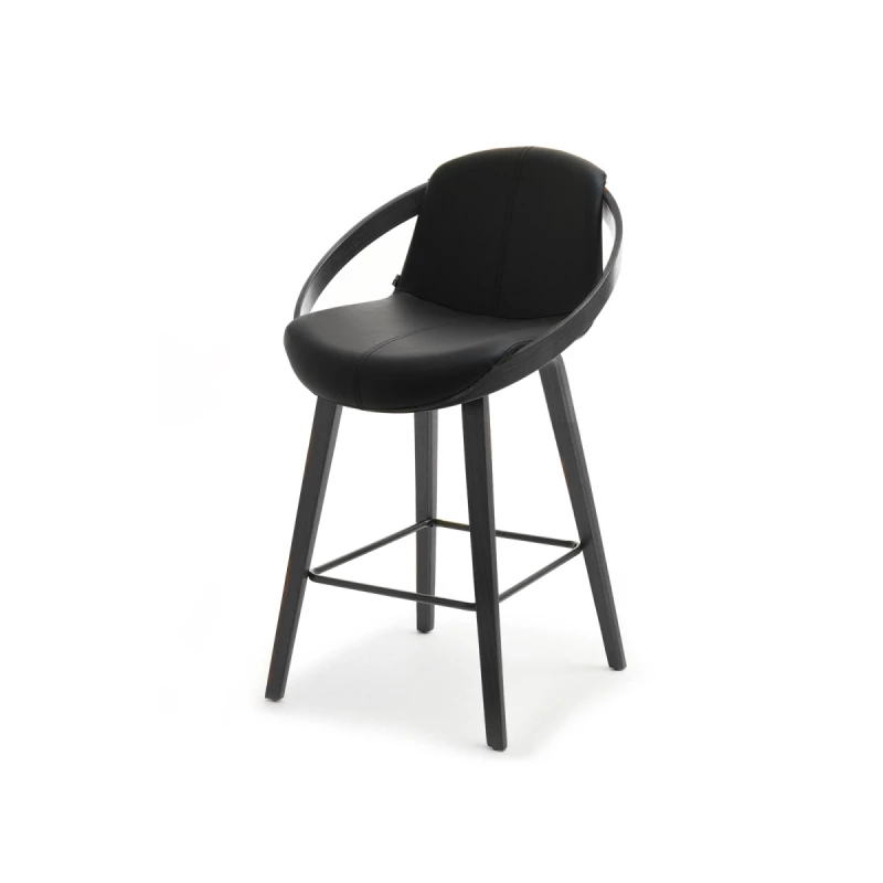 Designer-Barhocker HODA – schwarz
