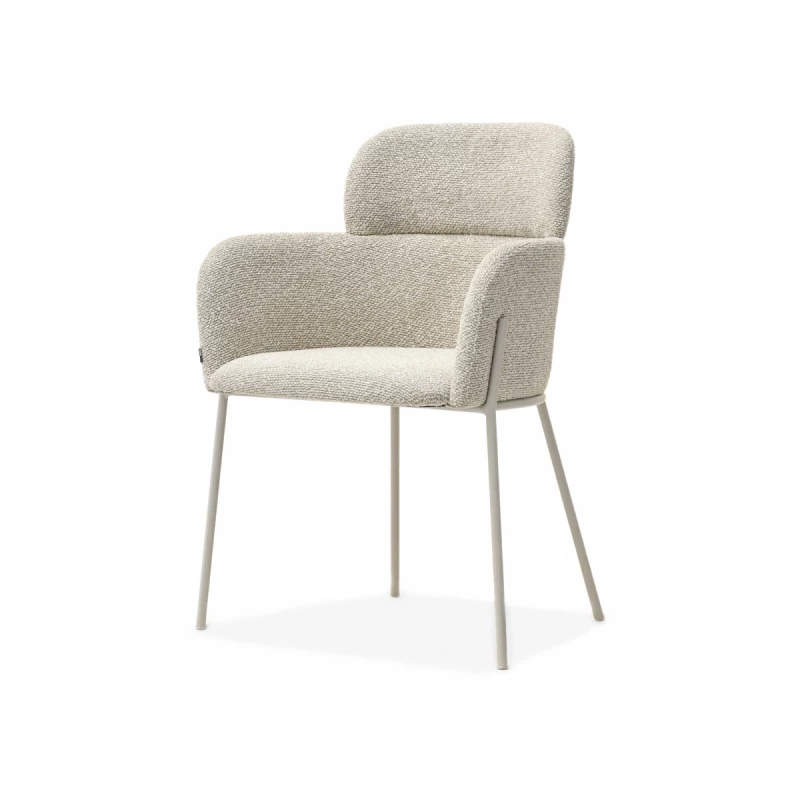 ELIZARA Polsteres Esszimmerstuhl - beige