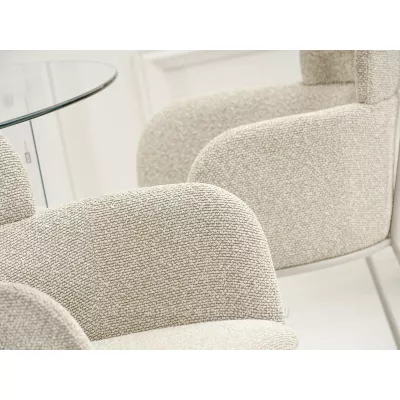 ELIZARA Polsteres Esszimmerstuhl - beige